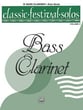 Classic Festival Solos Vol. 2 Bass Clarinet Solo Part cover